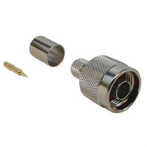 Rf And Crimp Connector Supplier In Delhi N Type Male Rf Connector Manufacturer From New Delhi