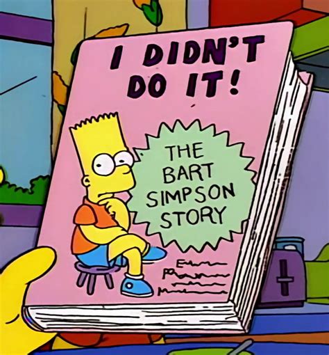 I Didnt Do It The Bart Simpson Story Simpsons Wiki Fandom