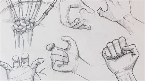 How To Draw Hands Practice Youtube