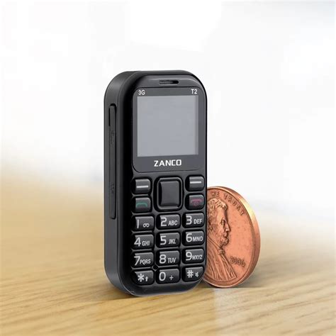 Tiny T2 Is The Worlds Smallest Phone And It Has A 7 Day Battery