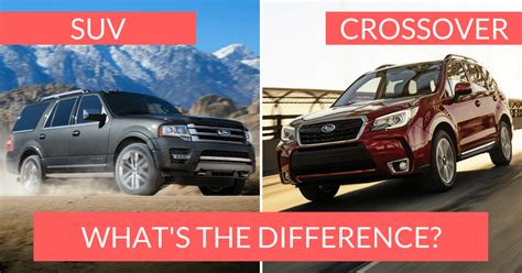Suvs Vs Crossovers Whats The Difference And Which Is Right For You