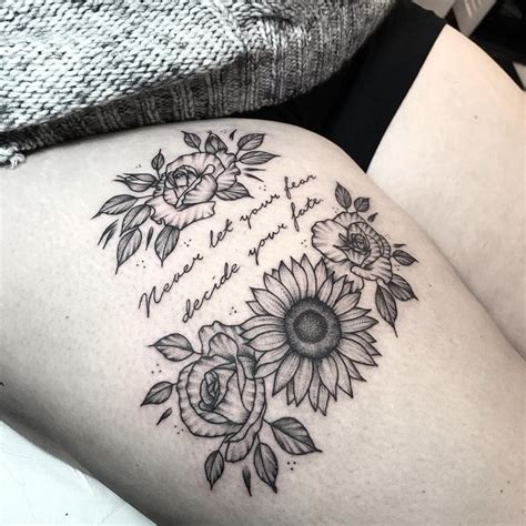 Top Small Front Thigh Tattoos Thtantai