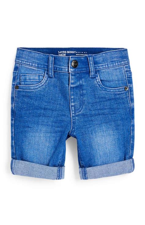 Korte Blauwe Skinny Spijkerbroek Voor Jongens Korte Broeken Voor Jongens 2 7 Jaar Kleding