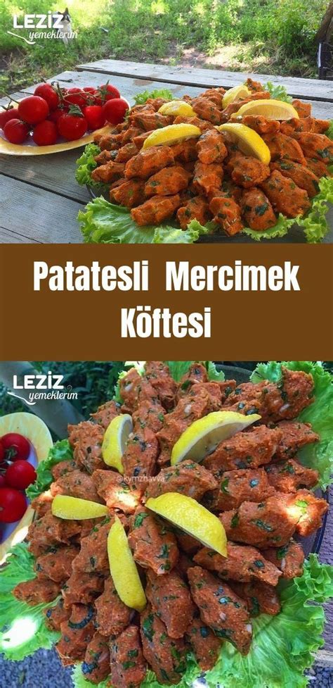 Patatesli Mercimek K Ftesi Fall Vegan Recipes Vegan Recipes