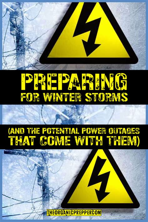 Preparing For Winter Storms And Potential Power Outages