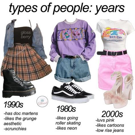 Female 80s And 90s Fashion