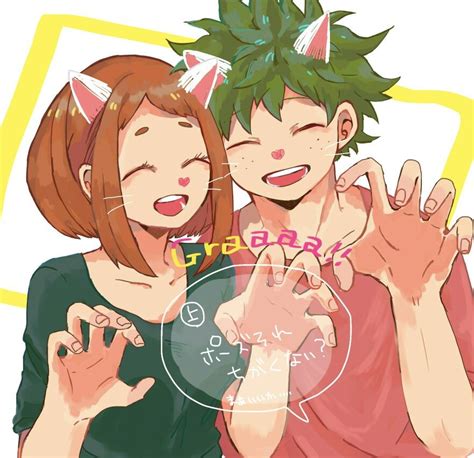 Pin De Drawsteve En Deku X Uraraka Izuchako