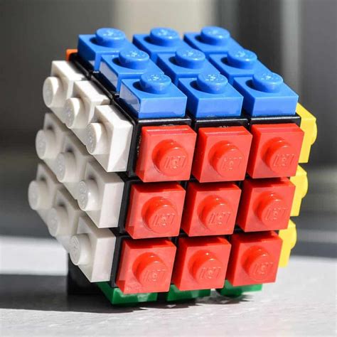 Lego Twisting Rubiks Puzzle Cube Noveltystreet