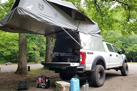 Overland Ford F250 Stx With An At Habitat Truck Camper