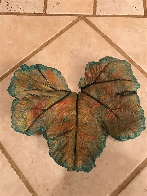 Pin By Karen Sidebottom On My Concrete Leaf Casting Cement Leaves