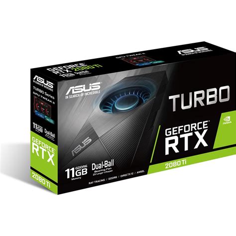 Asus Turbo RTX 2080 Ti 11GB 352Bit GDDR6 DX12 PCI E 3 0 Fiyatı