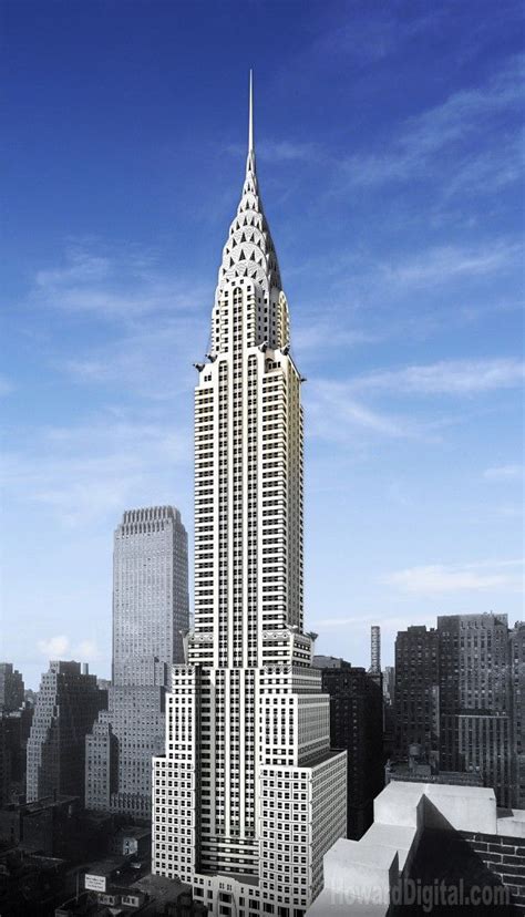 Chrysler Building 1930 Art Deco Style Manhattan New