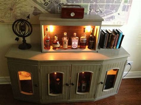 How To Build A Diy Bar Cabinet