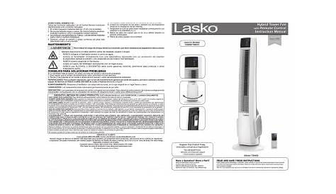 lasko tower fan repair manual