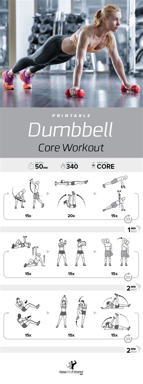 Dumbbell Core Workout Posted By