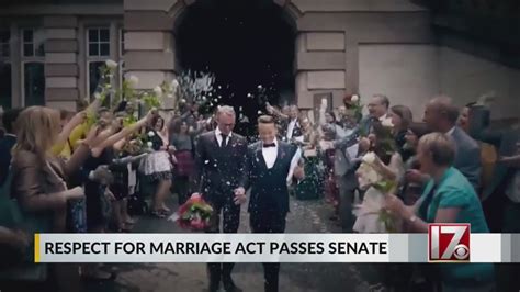 senate passes landmark protections for same sex marriage youtube