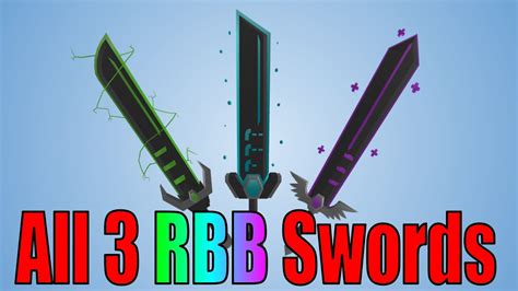 I Got All 3 Rbb Swords Rb Battles S2 Event Youtube