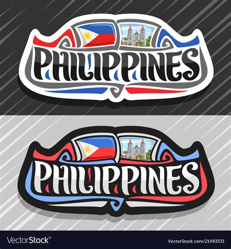 Logo For Philippines Royalty Free Vector Image