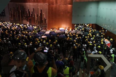 Hong Kong Protests Escalate As City Marks Handover To China