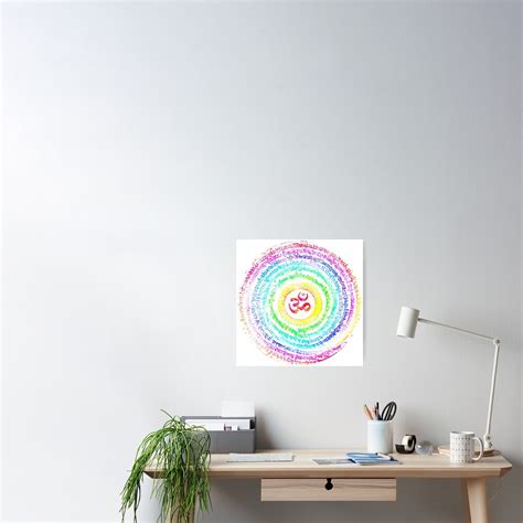 Psychedelic Trance Symbol Poster By Metaminas Redbubble