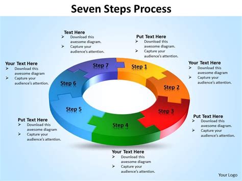 Seven Steps Diagram Process 12 Powerpoint Templates Designs Ppt