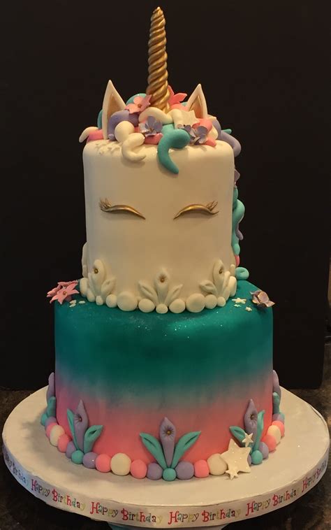 She's wearing a pink dress and appears pictured above is a cute vintage birthday boy blowing candles graphic! Unicorn cake I made. All fondant with handmade gum paste ...