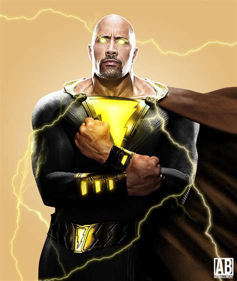 Fanart The Rock As Black Adam Rdccinematic