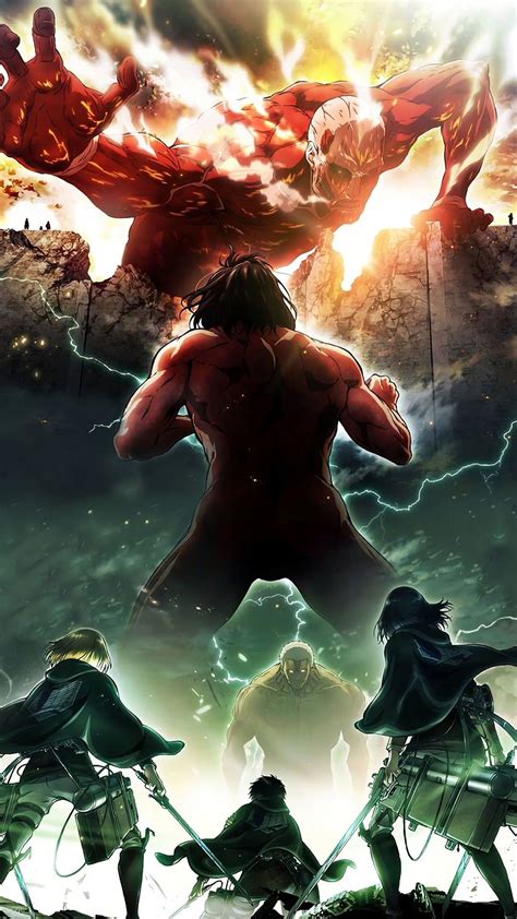 Attack On Titan Phone Wallpapers Wallpaper Cave