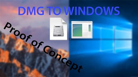 How To Open Dmg Files In Windows Youtube