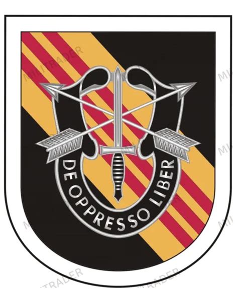 Us Army 5th Special Forces Group Airborne Self Adhesive Vinyl Decal