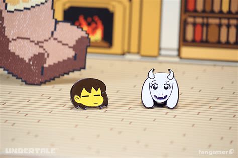 Undertale Character Pins Set 1 Fangamer