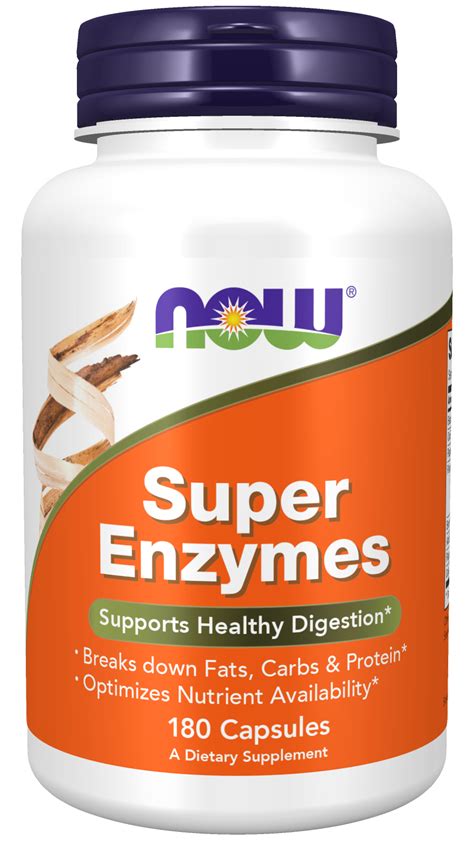 Super Enzymes 180 Capsules Tri Health Foods