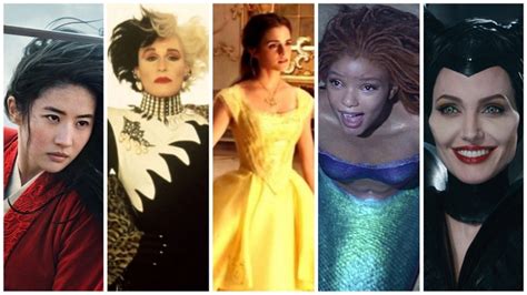 Live Action Disney Animated Remakes Ranked Lions Beauties Mermaids