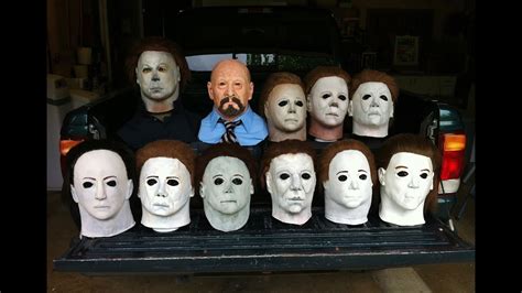 Where can you find masks of the world? Halloween Mask Collection 2014 by John R. Pleak - YouTube