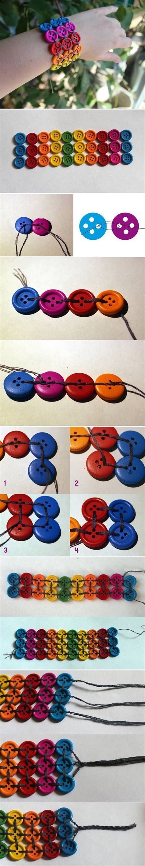 How To Make A Button Bracelet Pictures Photos And Images For Facebook