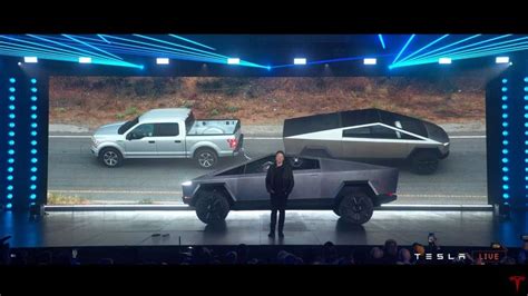Tesla Cybertruck Vs Ford F 150 Tug A War Is Won By Heavier Truck
