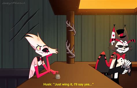 Angel's Confession (@Grey_Sketch) : r/HazbinHotel