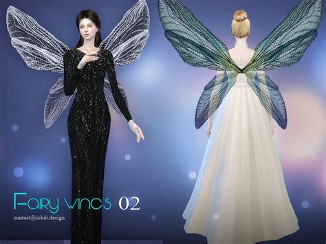 Lana Cc Finds Created By S Club S Club Ll Ts4 Fairy Wings 02