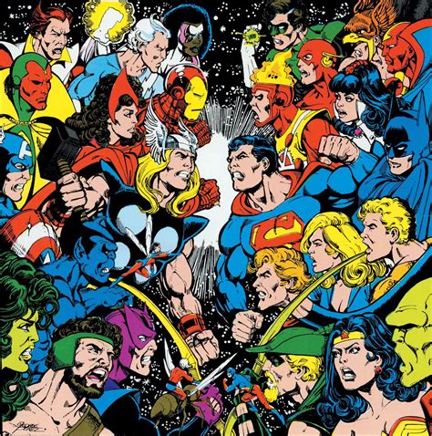 Justice League Vs Avengers By George Perez Comicbooks