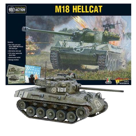 Buy Wargames Delivered Warlord Games Bolt Action Tank War Us M18 Hellcat World War Two