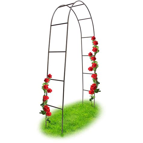 Buy Wedding Arch Metal Garden Arch Climbing Frame Grape Arched Rose