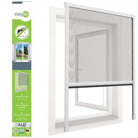 Buy Fly Screen Clamping Roller Blind For Insect Protection Window