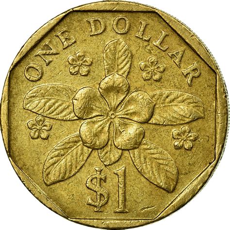 Singapore dollar (sgd) and united states dollar (usd) currency exchange rate conversion calculator. #686090 Coin, Singapore, Dollar, 1997, Singapore Mint ...
