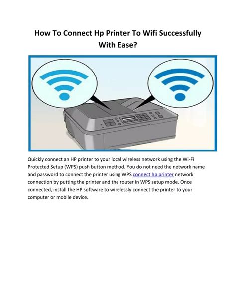 Ppt How To Connect Hp Printer To Wifi Successfully With Ease