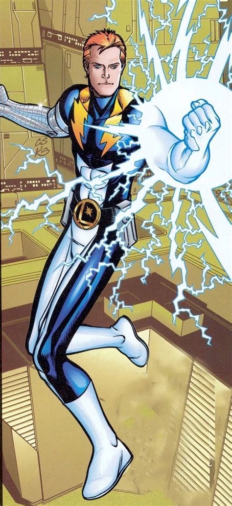 Lightning Lad Legion Of Superheroes Comic Book Superheroes Dc