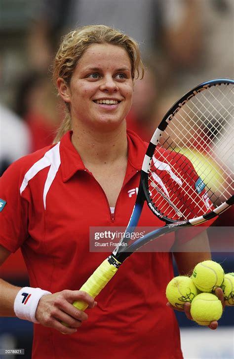 Kim Clijsters Of Belgium During The Mastercard German Open Held On