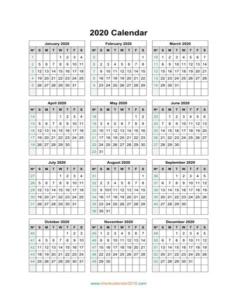 2020 Free Printable Calendars With Lines Without Downloading Vrogue