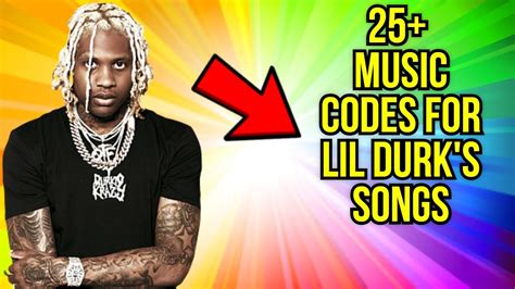 Roblox Music Codes Ids For Lil Durk S Songs In Otf Still