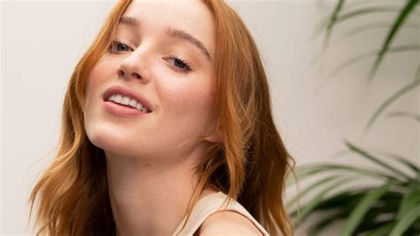 Phoebe Dynevor Beauty Interview Hair Colour Makeup Skincare And