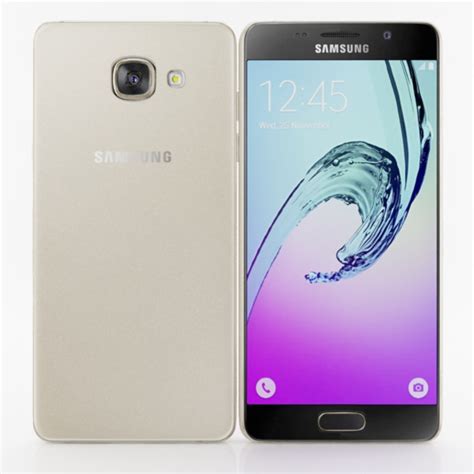 Samsung Galaxy A5 2016 Rose Gold 3d Model 49 3ds C4d Fbx Lwo